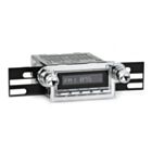 RetroSound Radio voor 64-66 Ford Thunderbird, Chrome met Chrome Drukknoppen