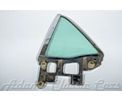67-68 Quarter Window Assembly, Coupe, LH, Used: See info