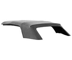 64-66 Convertible Top with Plastic Rear Window, White